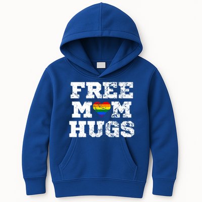 Classic Free Mom Hugs Free Mom Hugs Rainbow Pride Gift Kids Hoodie