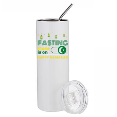 Cool Fasting Mode Is On Happy Ramadan Gift Stainless Steel Tumbler