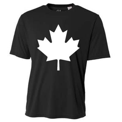 Canadian Flag Maple Leaf Canada Day Cooling Performance Crew T-Shirt