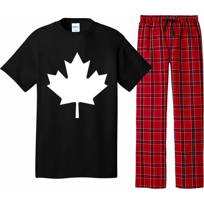 Canadian Flag Maple Leaf Canada Day Pajama Set