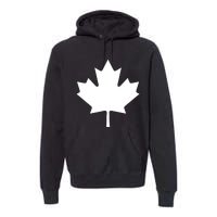 Canadian Flag Maple Leaf Canada Day Premium Hoodie