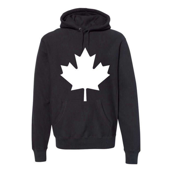 Canadian Flag Maple Leaf Canada Day Premium Hoodie