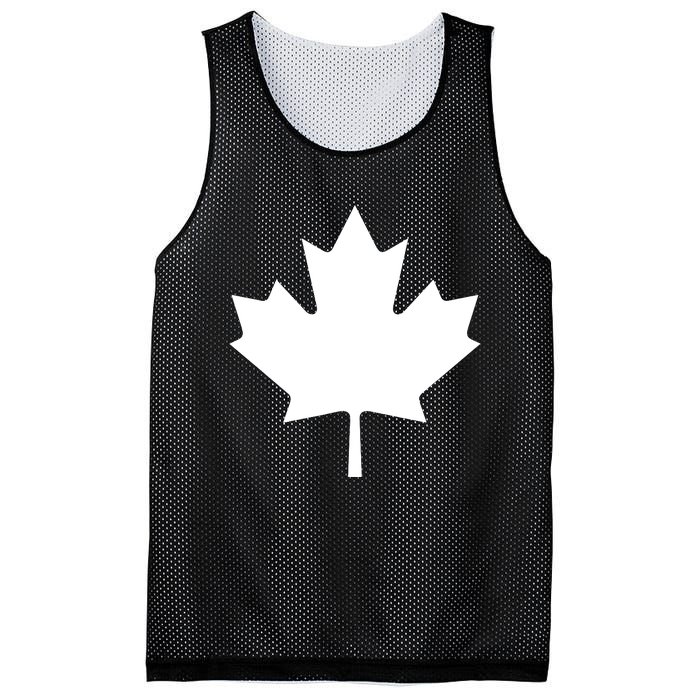 Canadian Flag Maple Leaf Canada Day Mesh Reversible Basketball Jersey Tank