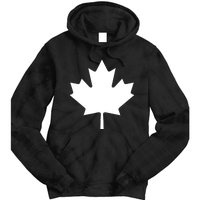 Canadian Flag Maple Leaf Canada Day Tie Dye Hoodie