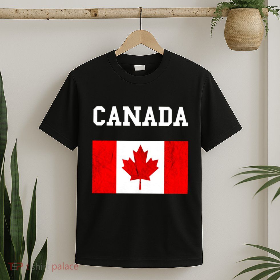 Canadian Flag Maple Leaf Canadian Flag T-Shirt