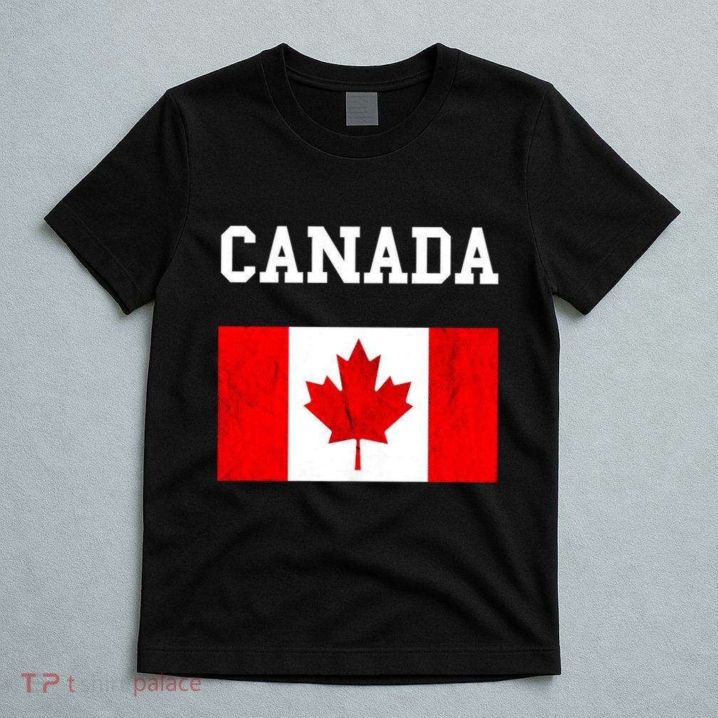 Canadian Flag Maple Leaf Canadian Flag T-Shirt