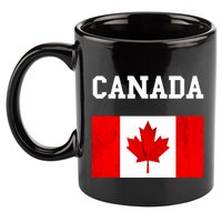 Canadian Flag Maple Leaf Canadian Flag 11oz C Handle Ceramic Mug