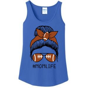 Cute Football Mom Life Eat Sleep Breathe Pigskin Cute Gift Ladies Essential Tank