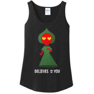 Cute Flatwoods Monster Believes In You Ladies Essential Tank