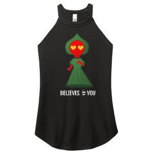 Cute Flatwoods Monster Believes In You Women's Perfect Tri Rocker Tank