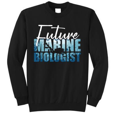 Cool Future Marine Biologist For Men Women Marine Biology Sweatshirt