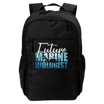 Cool Future Marine Biologist For Men Women Marine Biology Daily Commute Backpack