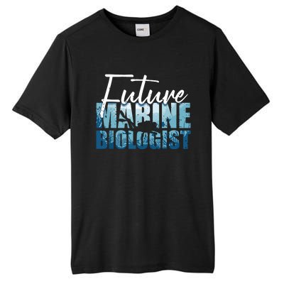 Cool Future Marine Biologist For Men Women Marine Biology Tall Fusion ChromaSoft Performance T-Shirt