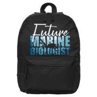 Cool Future Marine Biologist For Men Women Marine Biology 16 in Basic Backpack