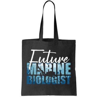 Cool Future Marine Biologist For Men Women Marine Biology Tote Bag