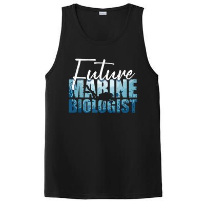 Cool Future Marine Biologist For Men Women Marine Biology PosiCharge Competitor Tank