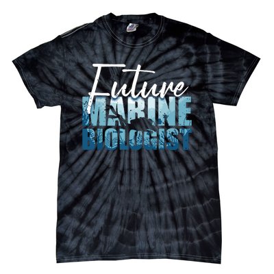 Cool Future Marine Biologist For Men Women Marine Biology Tie-Dye T-Shirt