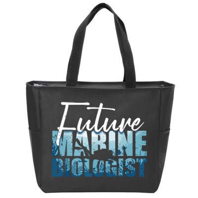 Cool Future Marine Biologist For Men Women Marine Biology Zip Tote Bag