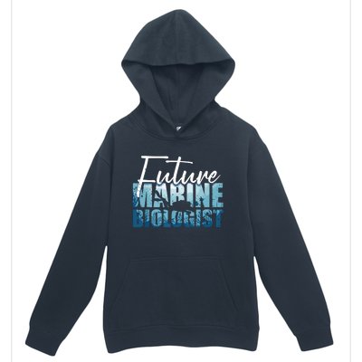 Cool Future Marine Biologist For Men Women Marine Biology Urban Pullover Hoodie