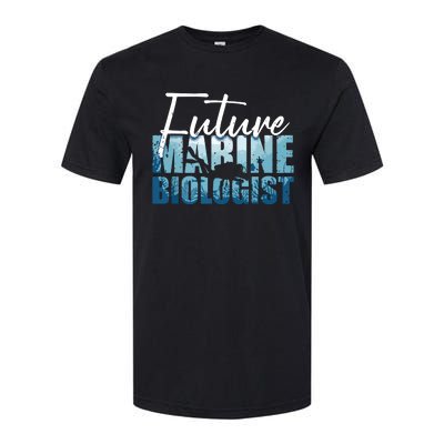 Cool Future Marine Biologist For Men Women Marine Biology Softstyle CVC T-Shirt