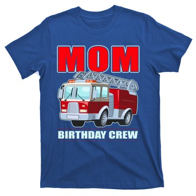 Cute Funny Mom Birthday Crew Firetruck T-Shirt