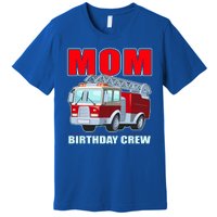 Cute Funny Mom Birthday Crew Firetruck Premium T-Shirt