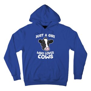 Cow Farmer Mom Just A Who Loves Cows Gift Hoodie