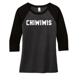 Chiwiwis Funny Mma Fighter Quote For Fans And Athletes Women's Tri-Blend 3/4-Sleeve Raglan Shirt