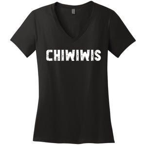 Chiwiwis Funny Mma Fighter Quote For Fans And Athletes Women's V-Neck T-Shirt