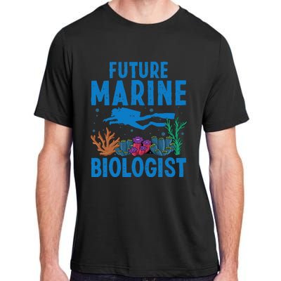 Cool Future Marine Biologist For Marine Biology Adult ChromaSoft Performance T-Shirt