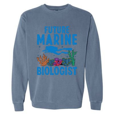 Cool Future Marine Biologist For Marine Biology Garment-Dyed Sweatshirt