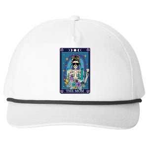 Cute Funny Mom Mommy Tarot Halloween Witch Fall Mama Skull Great Gift Snapback Five-Panel Rope Hat