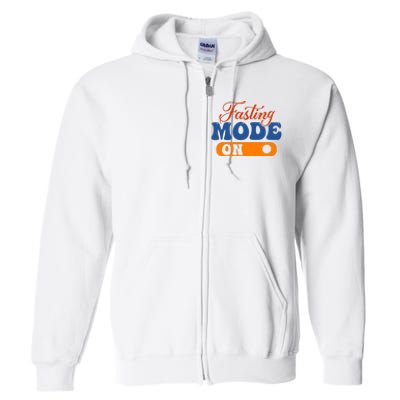 Cool Fasting Mode On Full Zip Hoodie