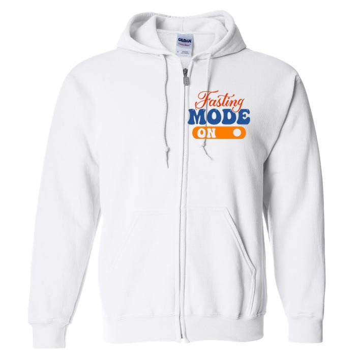 Cool Fasting Mode On Full Zip Hoodie