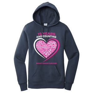 Cancer Free Mom Pink Ribbon Awareness Breast Cancer Survivor Meaningful Gift Women's Pullover Hoodie