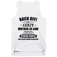 Crazy Funny Motherinlaw From Daughterinlaw Tank Top