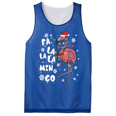 Christmas Falala Mingo Flamingo With Christmas Great Gift Mesh Reversible Basketball Jersey Tank