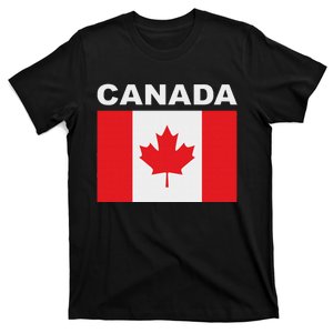 Canadian Flag Maple Leaf Patriotic Roots T-Shirt