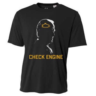 Cute Funny Meme Biden Check Engine Light Anti Biden Cooling Performance Crew T-Shirt