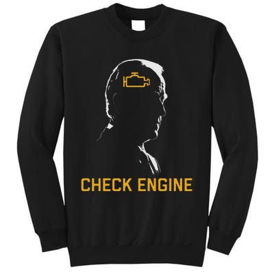 Cute Funny Meme Biden Check Engine Light Anti Biden Sweatshirt