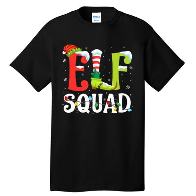 Christmas Family Matching Xmas Elf Pajamas  Tall T-Shirt