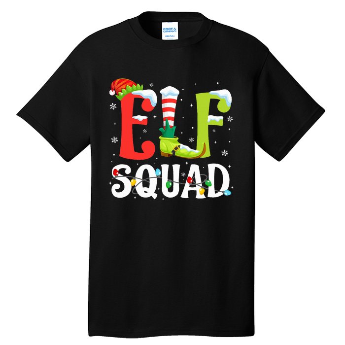 Christmas Family Matching Xmas Elf Pajamas  Tall T-Shirt