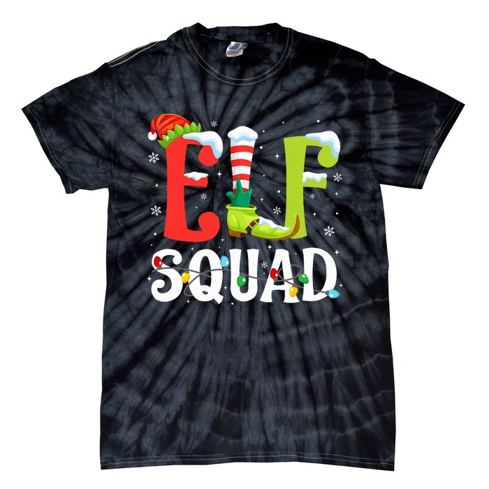 Christmas Family Matching Xmas Elf Pajamas  Tie-Dye T-Shirt