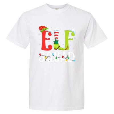 Christmas Family Matching Xmas Elf Pajamas  Garment-Dyed Heavyweight T-Shirt