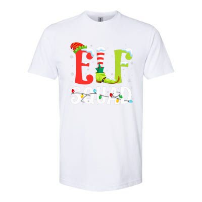 Christmas Family Matching Xmas Elf Pajamas  Softstyle CVC T-Shirt