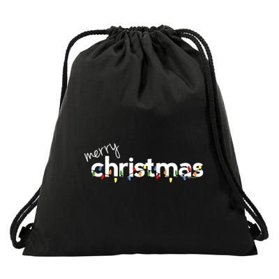Christmas For Merry Xmas Idea Drawstring Bag