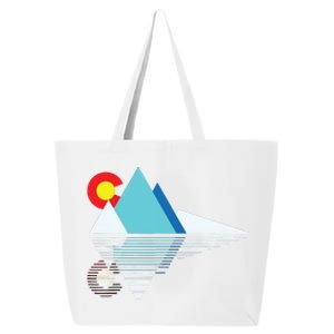 Colorado Flag Mountain 25L Jumbo Tote