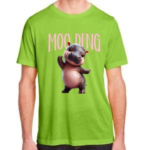 Cute Funny Moodeng Baby Boo Deng Baby Hippo Zoo For Family Adult ChromaSoft Performance T-Shirt