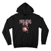 Cute Funny Moodeng Baby Boo Deng Baby Hippo Zoo For Family Tall Hoodie