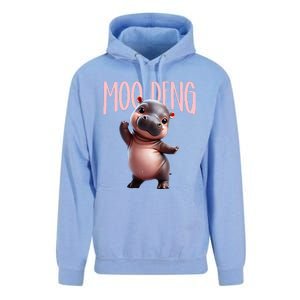 Cute Funny Moodeng Baby Boo Deng Baby Hippo Zoo For Family Unisex Surf Hoodie